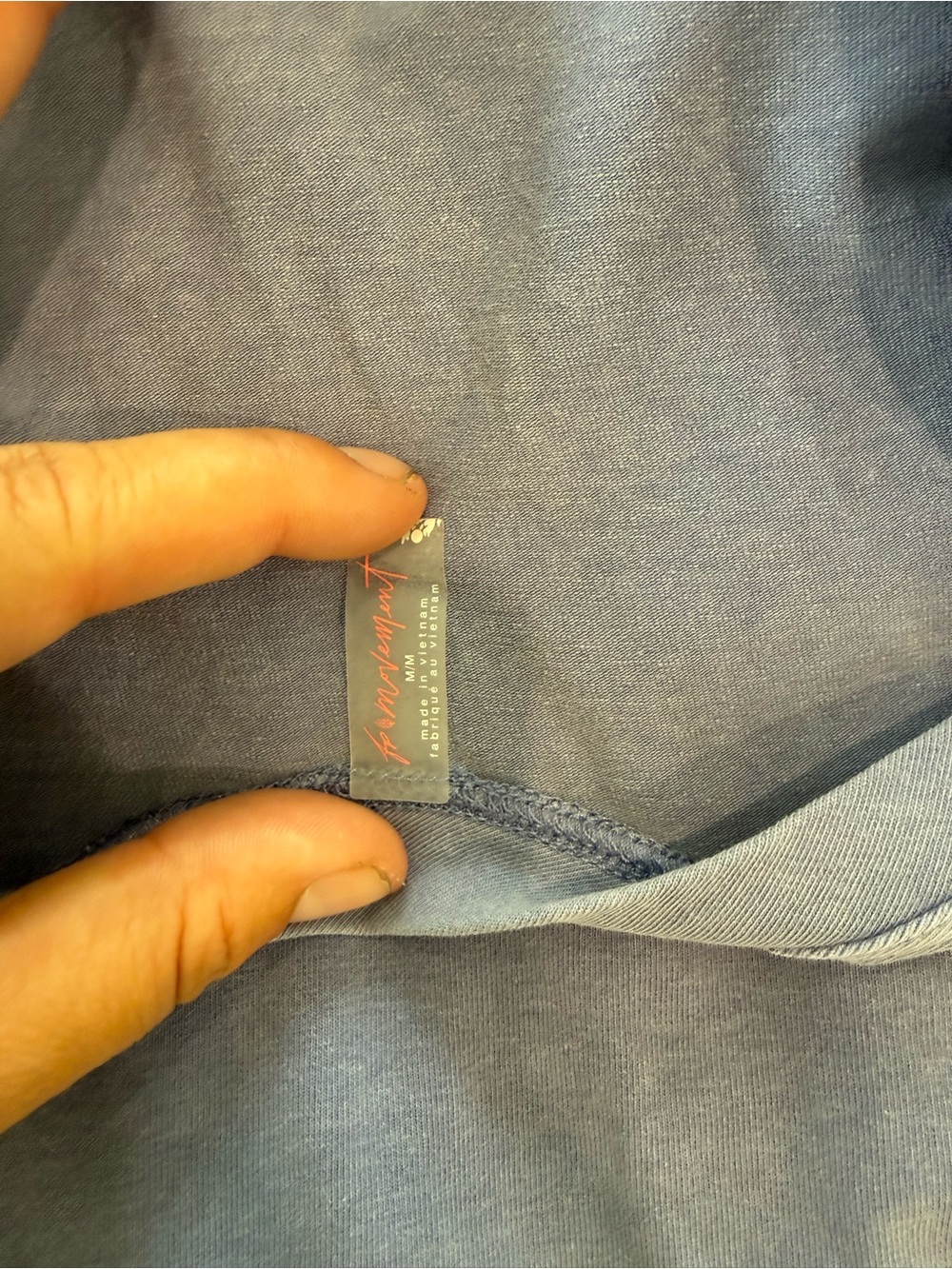 FP Sleeveless Wrap Tie Jumper in Dusty Lavender - Picture 4 of 5